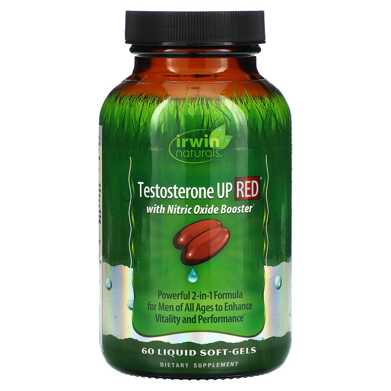 Irwin Naturals Testosterone Up Red, 60 Count