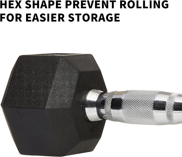 MENCIRO Rubber Coated Hex Dumbbell Review