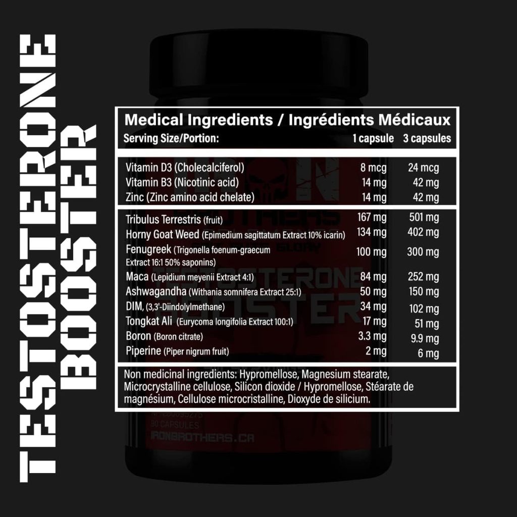 Testosterone Booster for Men - Estrogen Blocker - Supplement Natural Energy, Strength  Stamina -Lean Muscle Growth - Promotes Fat Loss - Increase Male Performance
