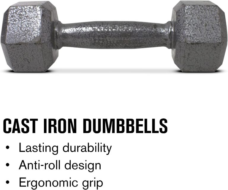 Weider 30 Lb. Cast Iron Hex Dumbbell Review