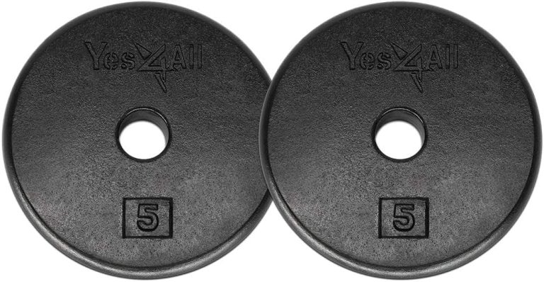 Yes4All Standard 1-inch Cast Iron Weight Plates Review